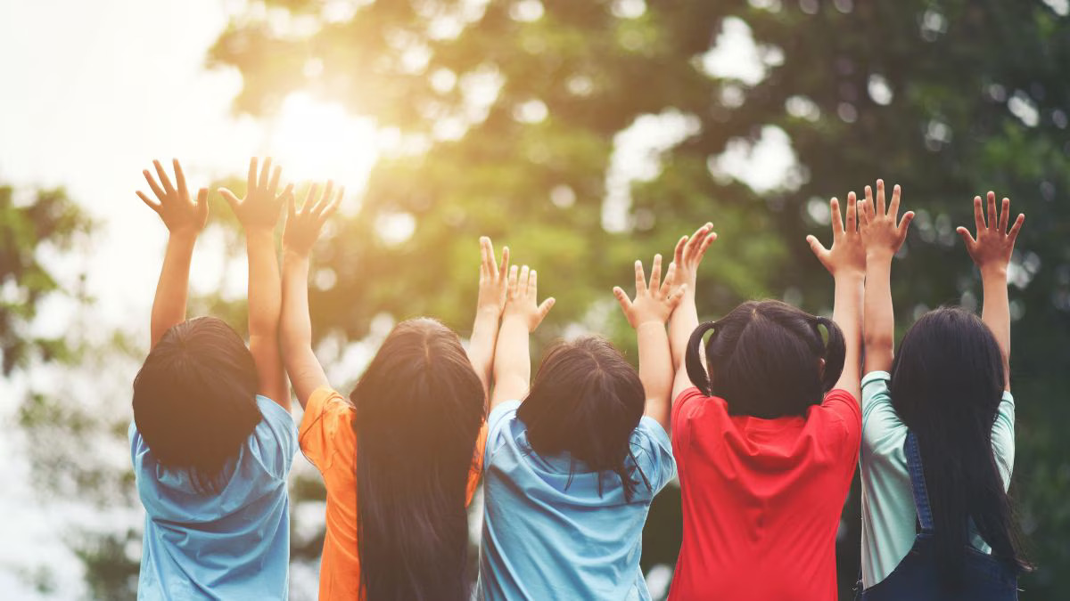 Salute to the future of the country